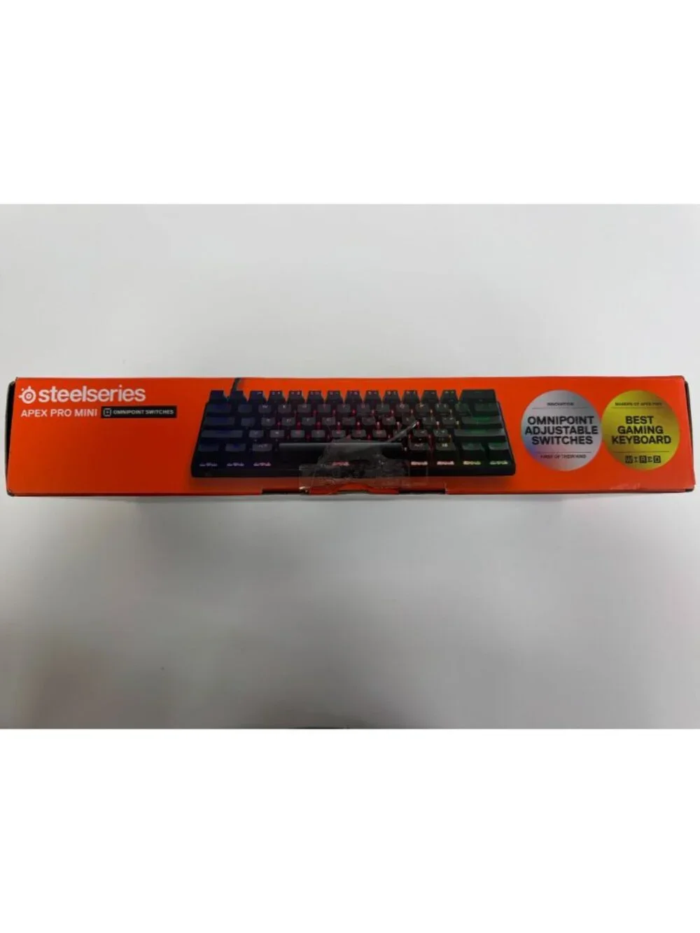 SteelSeries Apex Pro Mini Gaming Keyboard 60% Form Factor Omnipoint Adjustable S